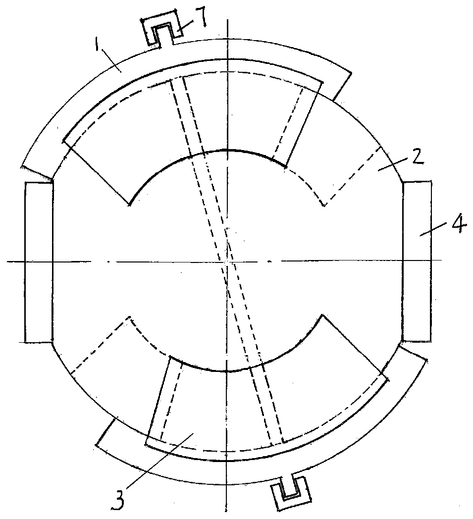 A high-performance high-torque multi-blade motor