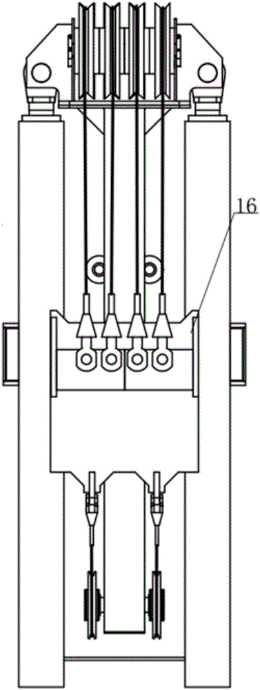 Self-balancing drilling and pulling-out mechanism with real-time bit pressure monitoring function