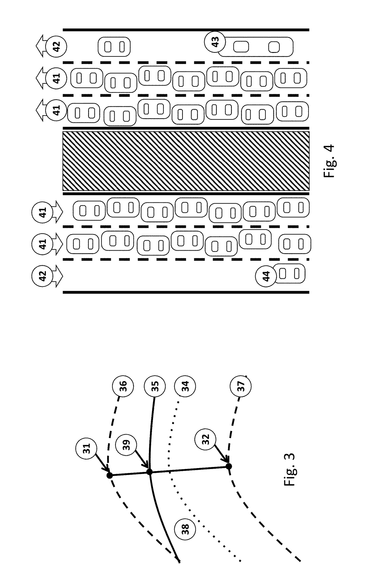 Method of autonomous lane identification for a multilane vehicle roadway