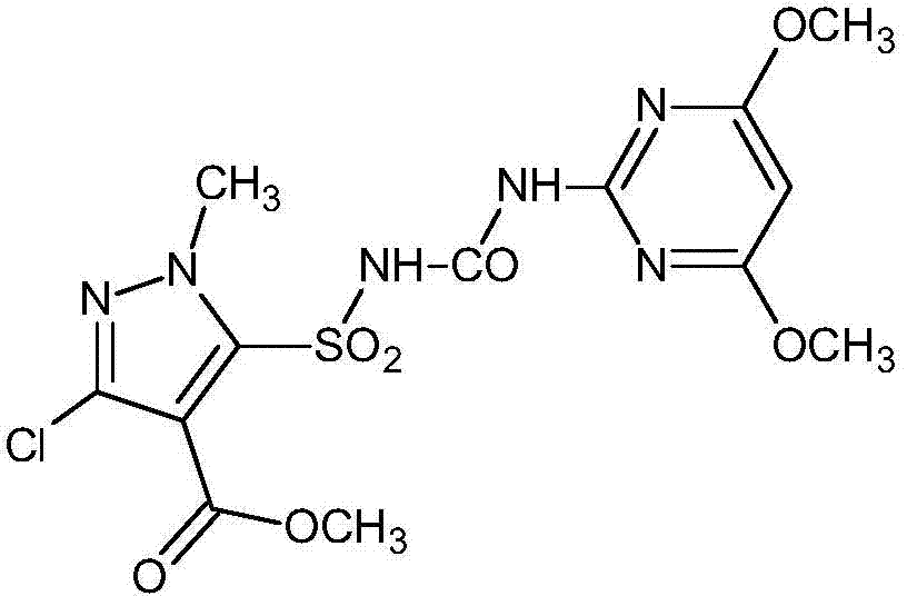 A kind of cornfield herbicide composition