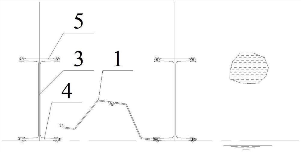 A repair method for unlocking of dense sand layer steel sheet piles