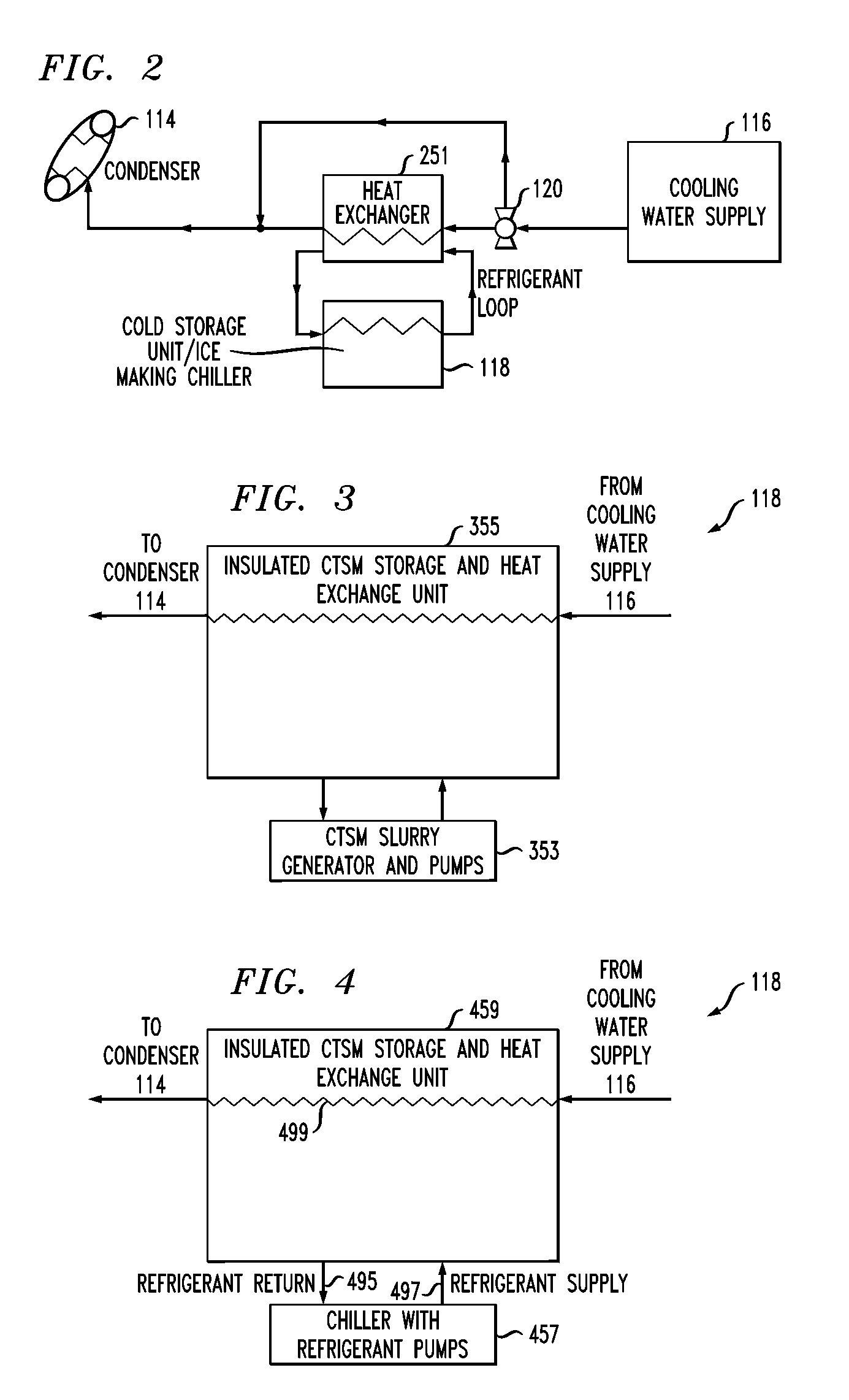 Techniques for indirect cold temperature thermal energy storage