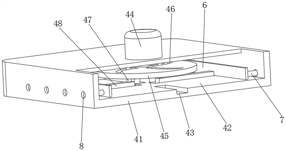 A cooling device for a motor