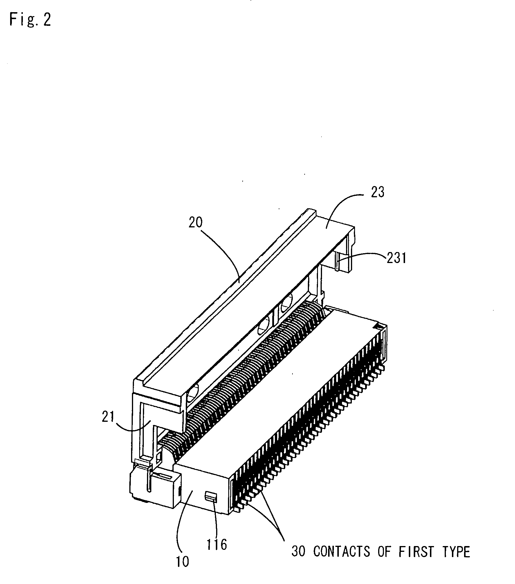 Connector for flexible substrate