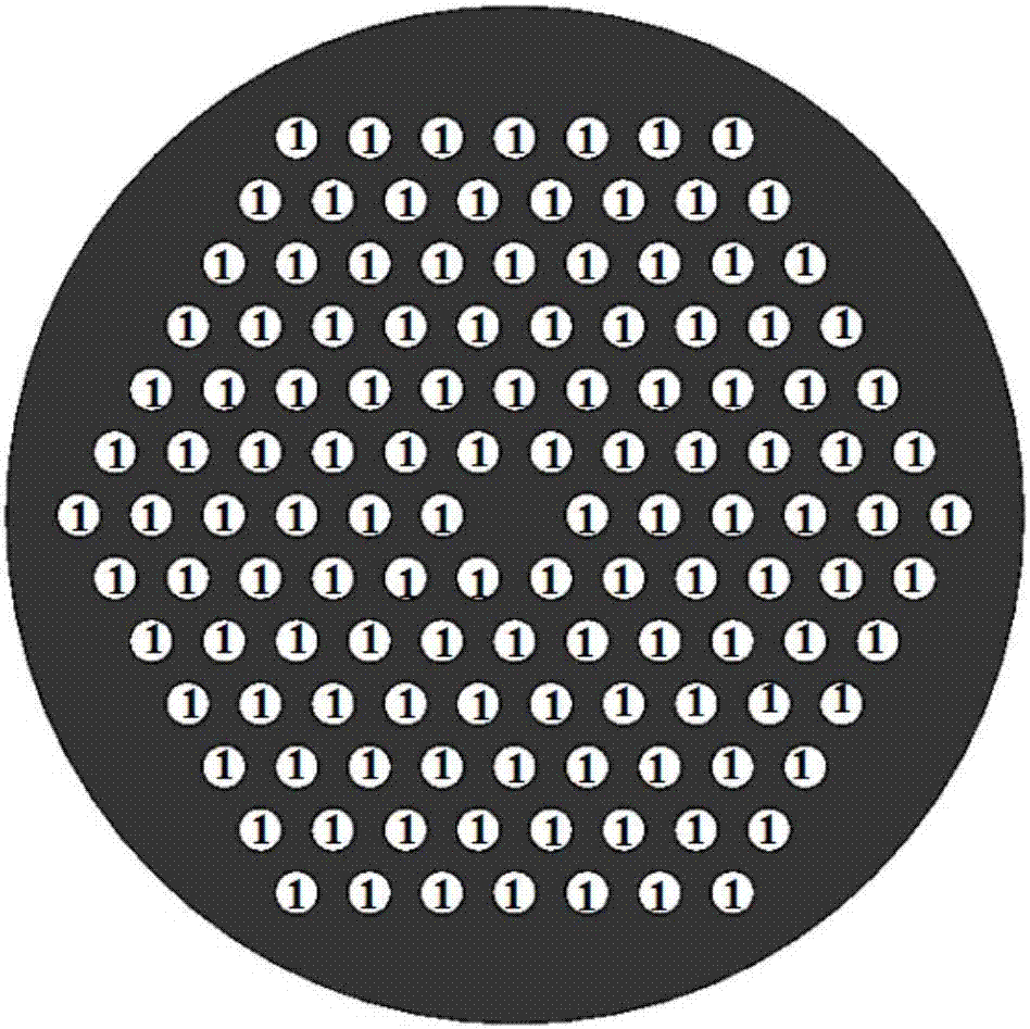 In-fiber detection system for biological molecules based on pohotonic crystal fiber