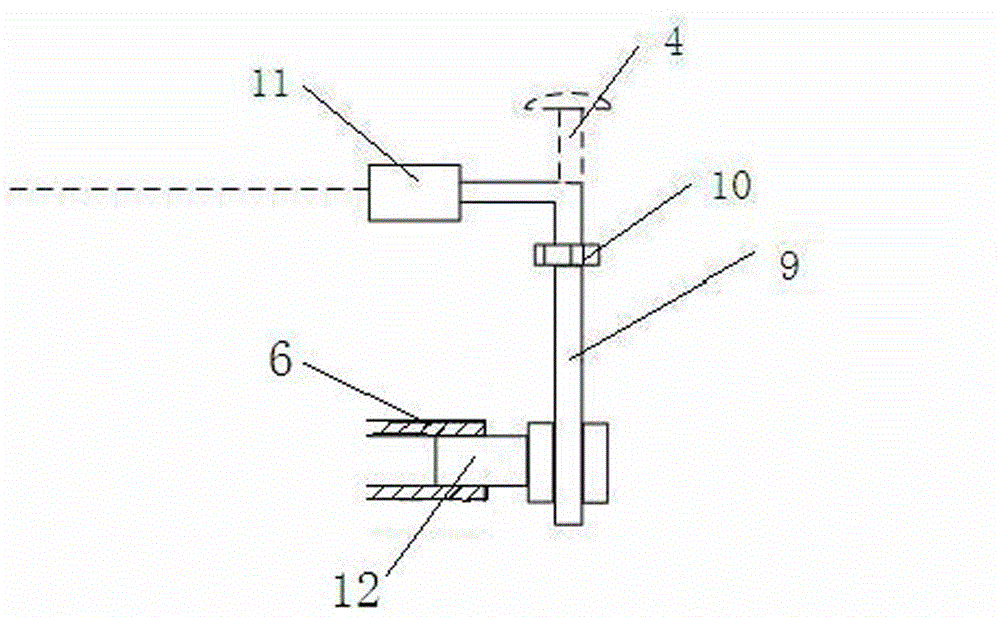 Gun adjustment precision detection system based on satellite positioning