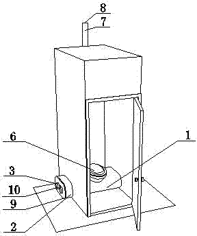 Flushing-free non-discharge ecological toilet