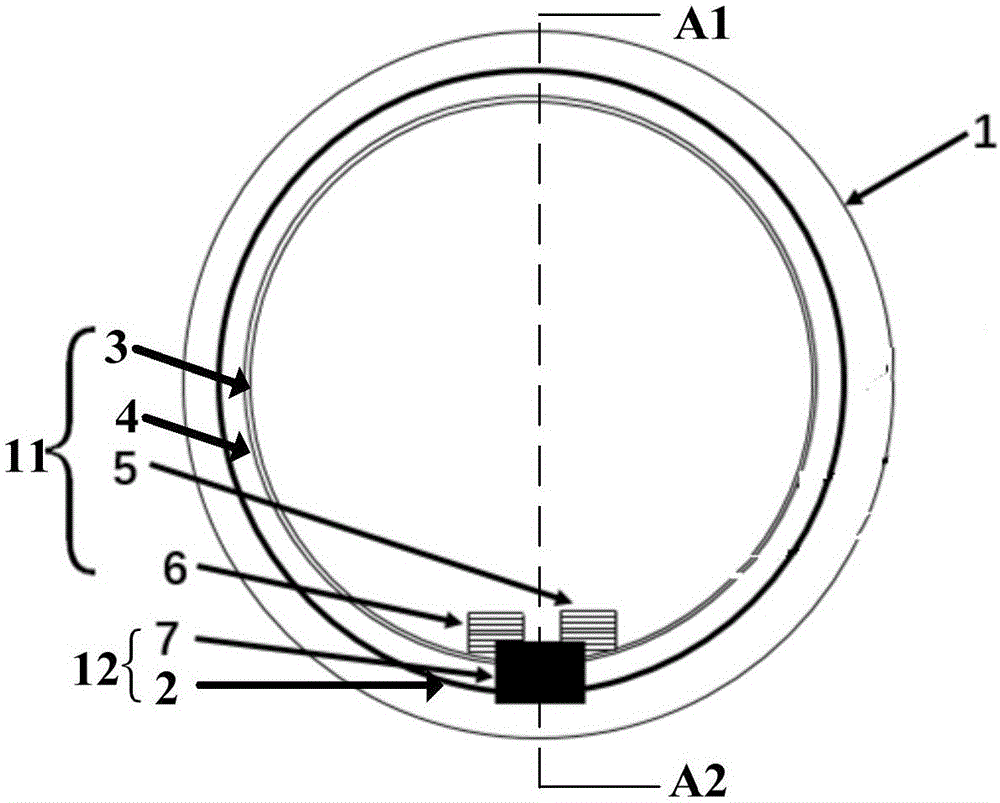 Intraocular pressure monitoring device