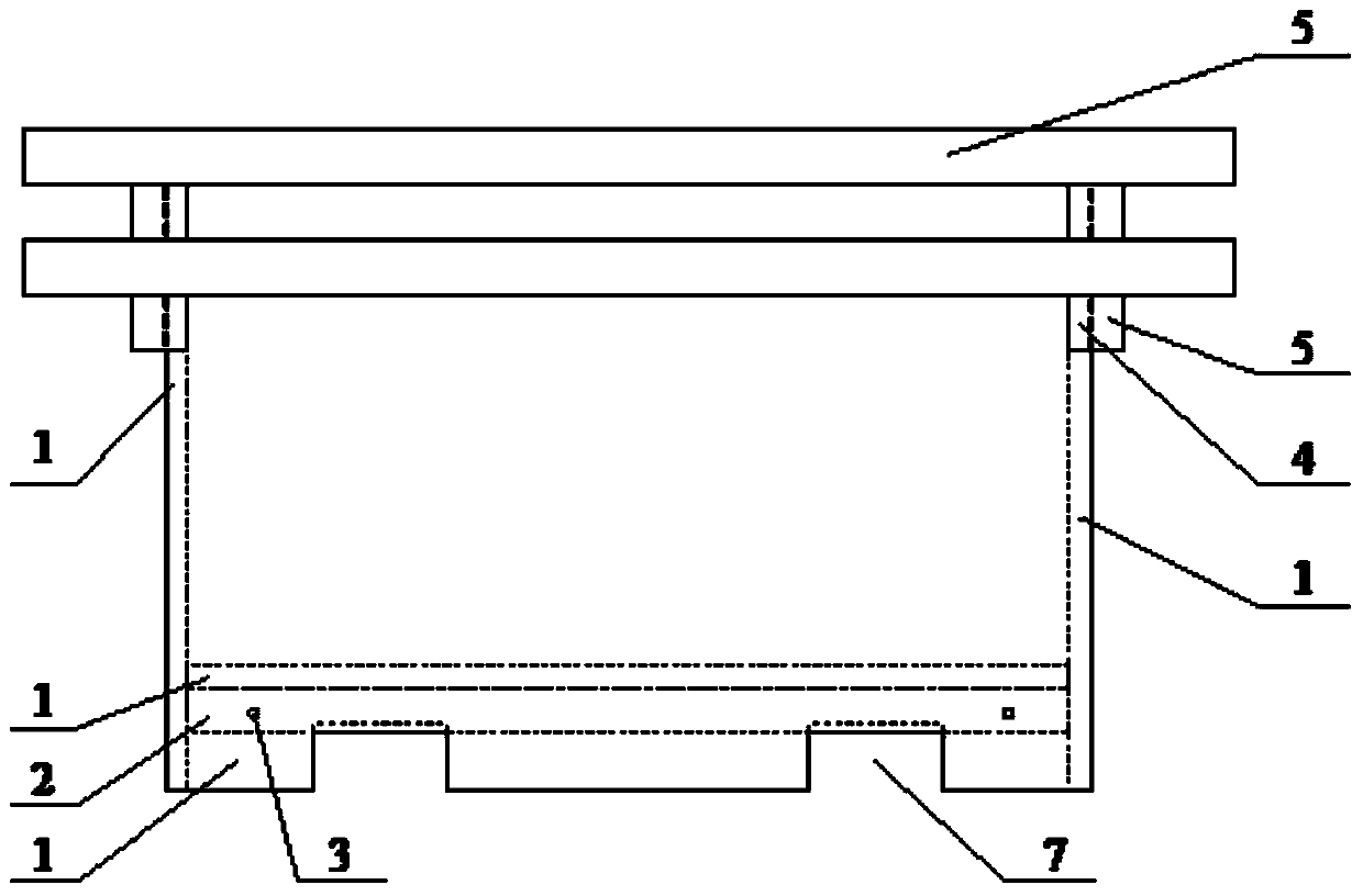 Stone side flowerpot and manufacturing method