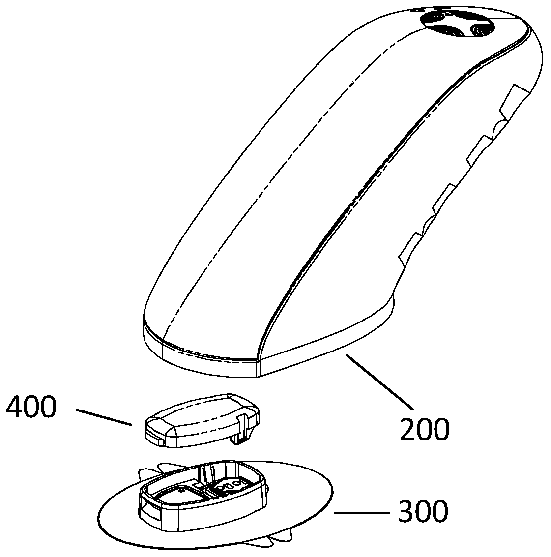 Receptor physiological parameter measuring system