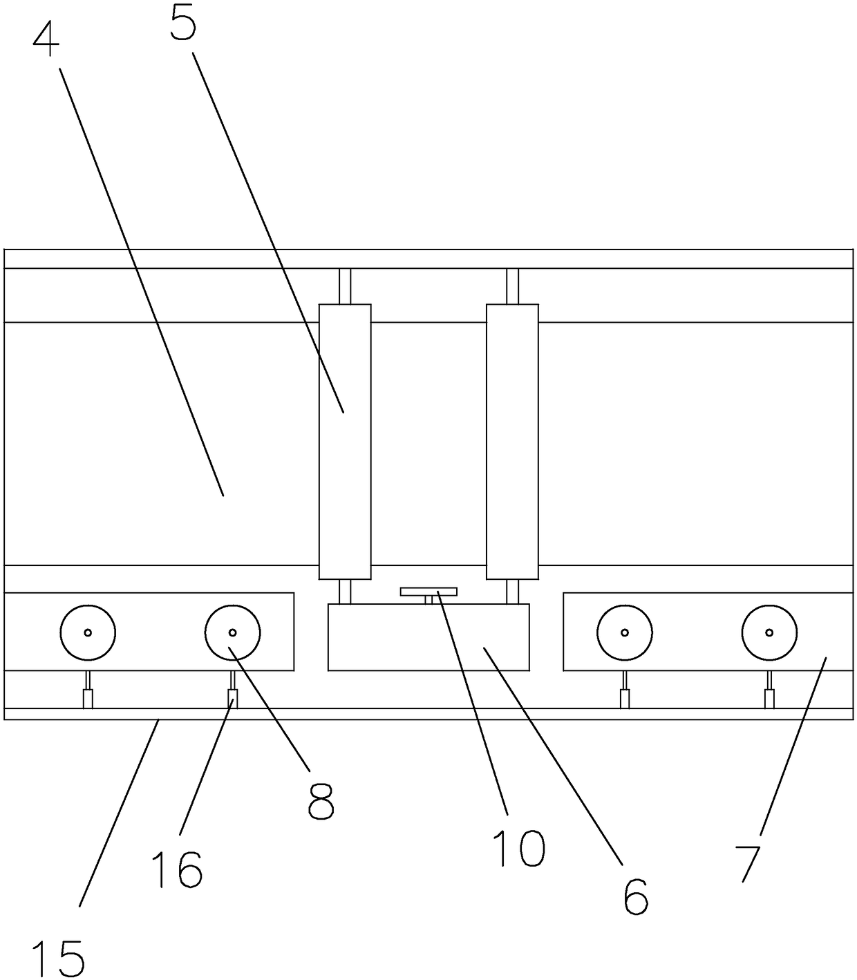 Glass grooving machine