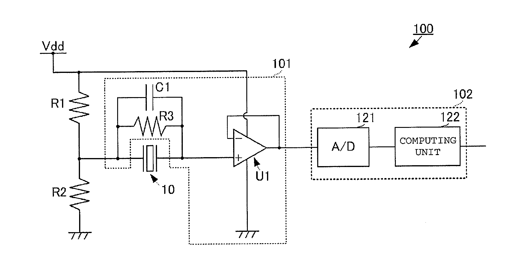 Displacement sensor