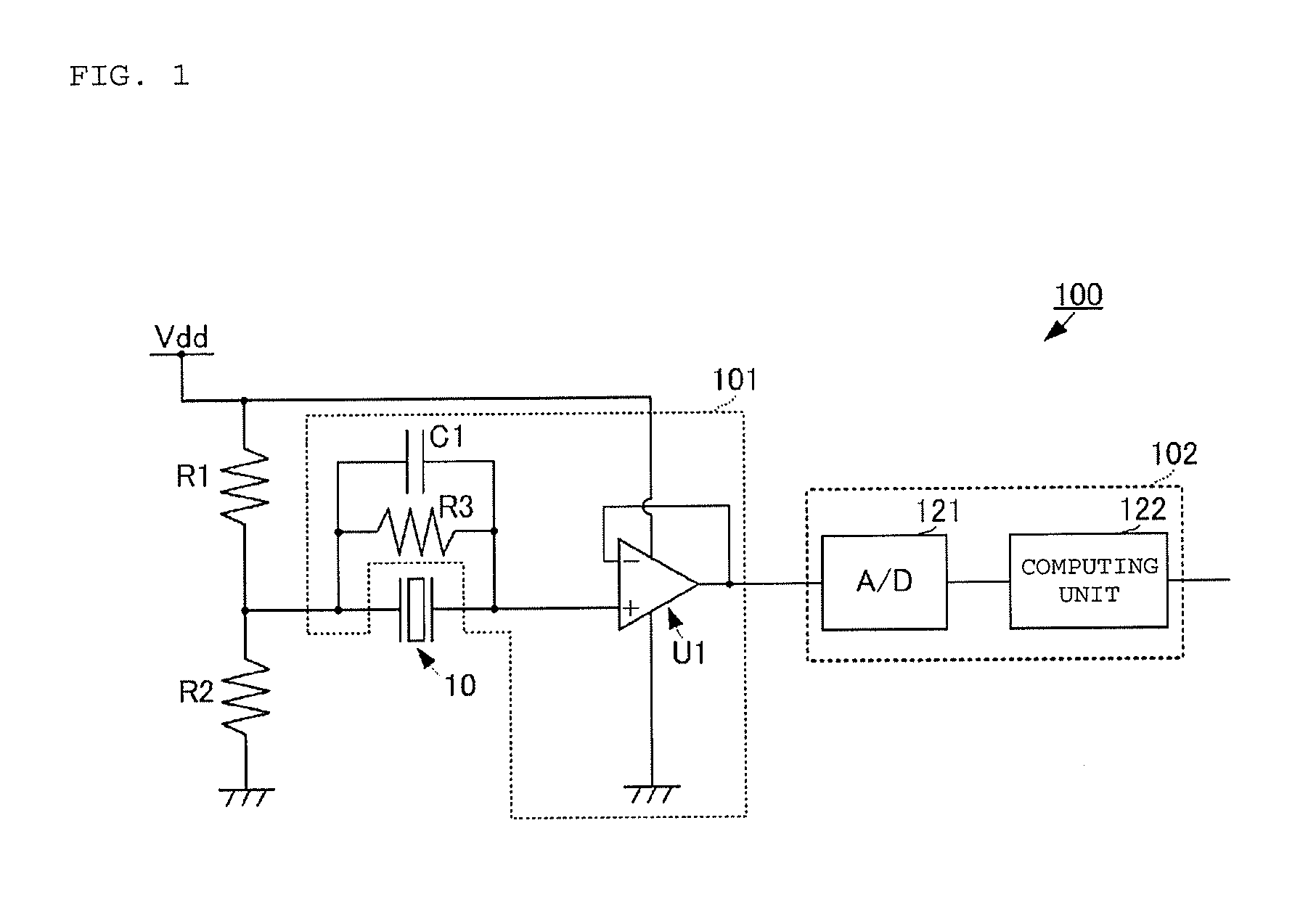 Displacement sensor