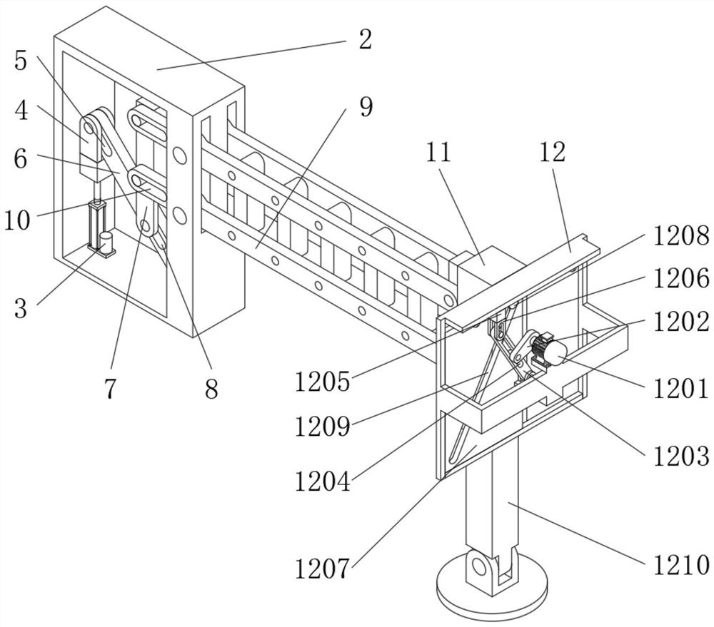 Material crane for constructional engineering