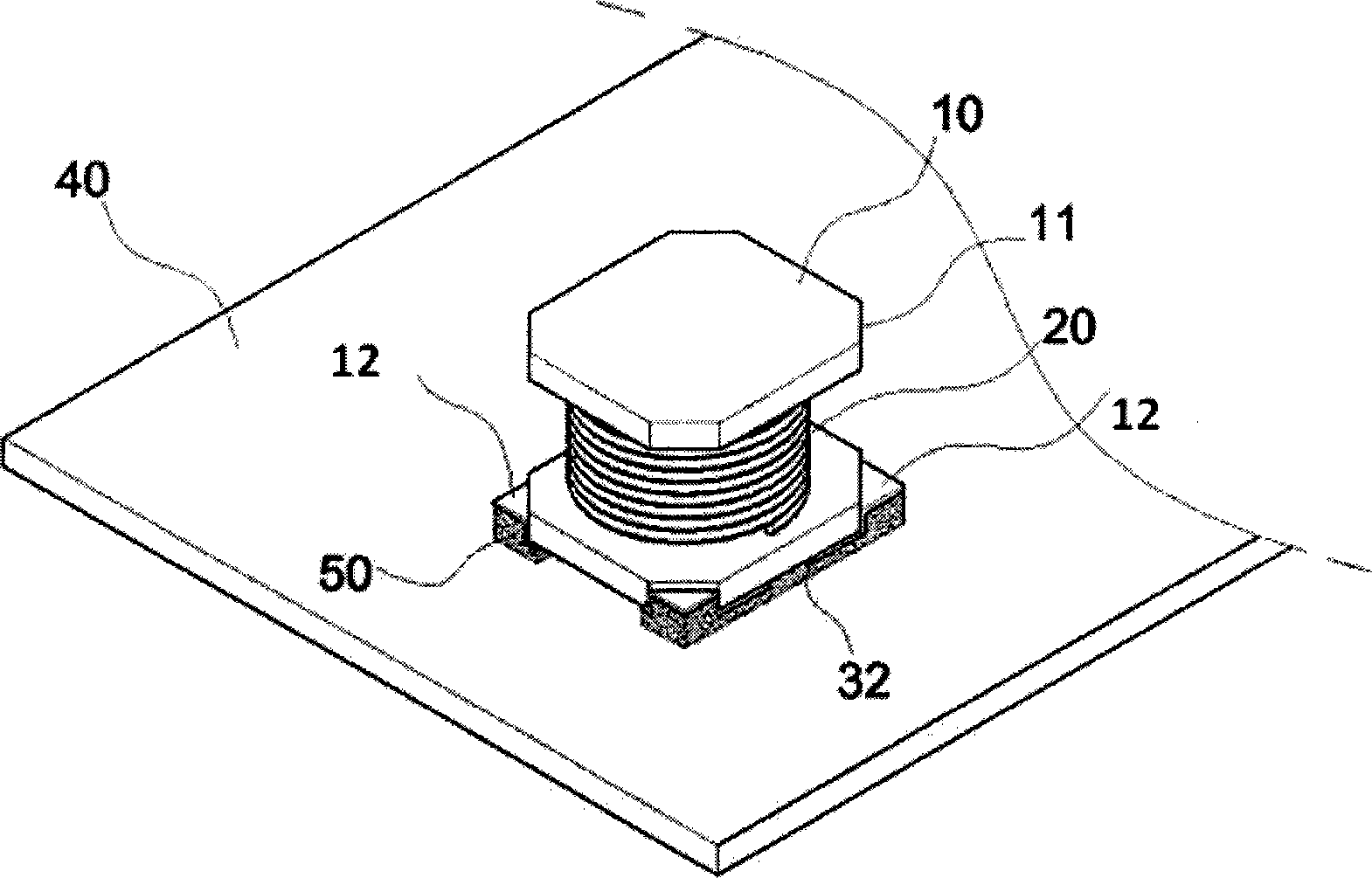 Multiple-inductor terminal