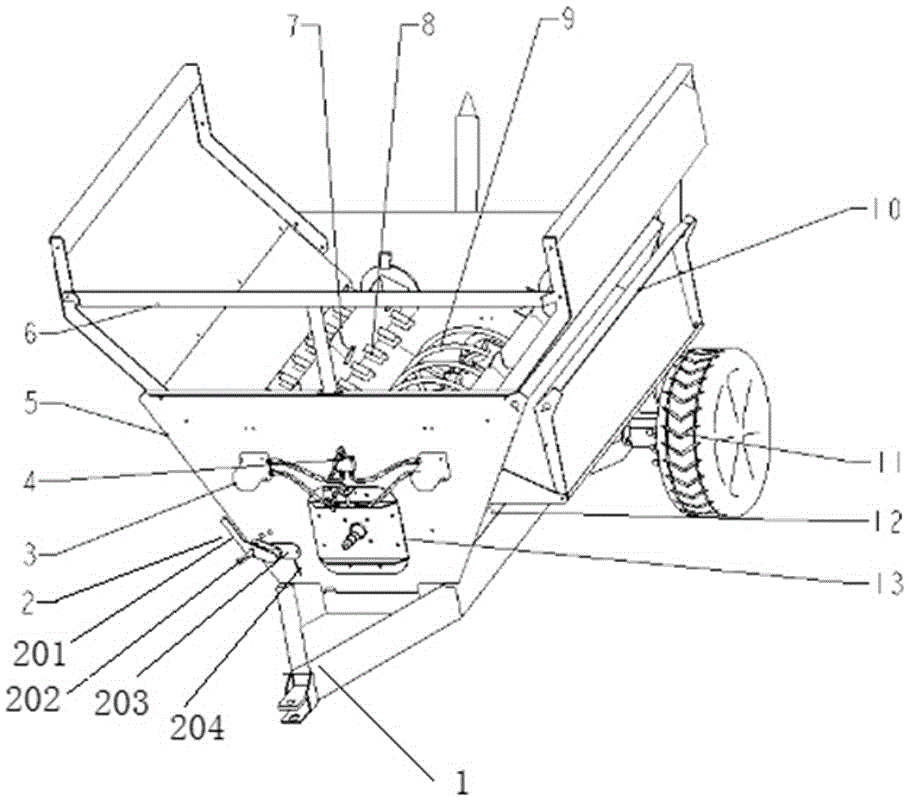 Round bale chopper