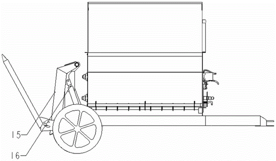 Round bale chopper