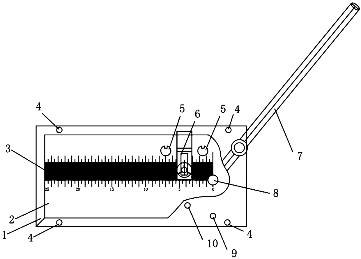 Manual reinforcing steel bar bending tool and operation method thereof