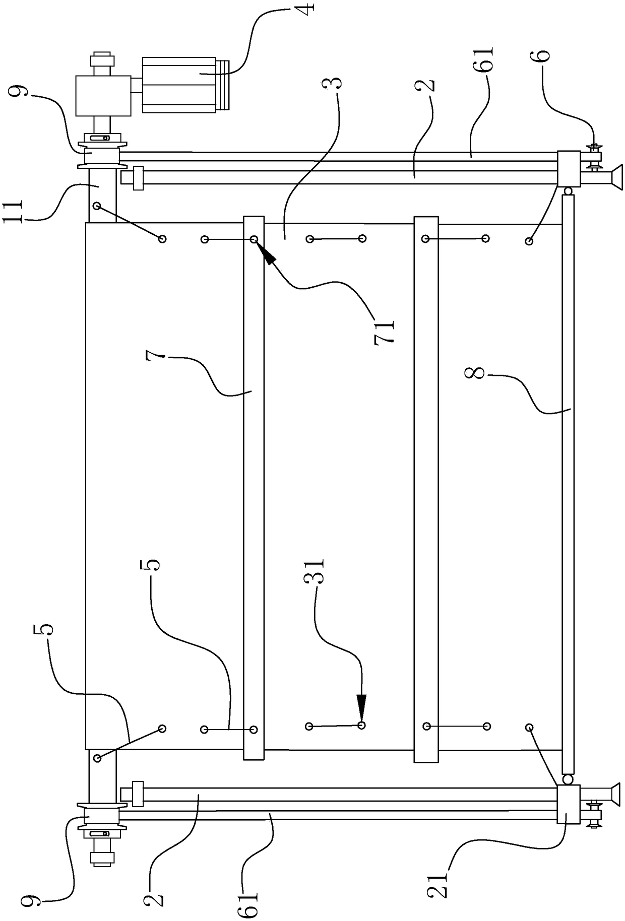 Windproof roller shutter door