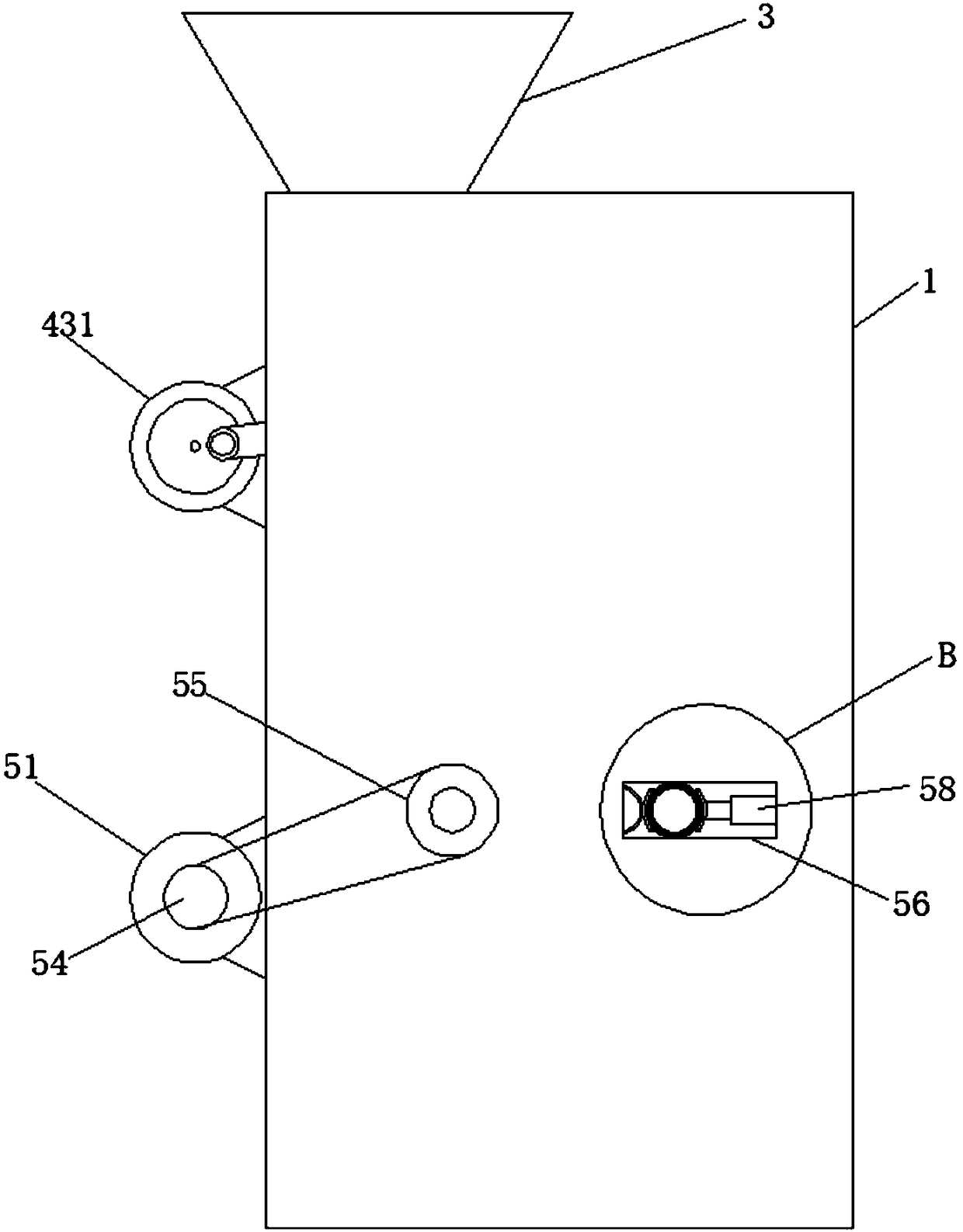 Glass bottle rapid crushing device for medical pediatrics and use method thereof