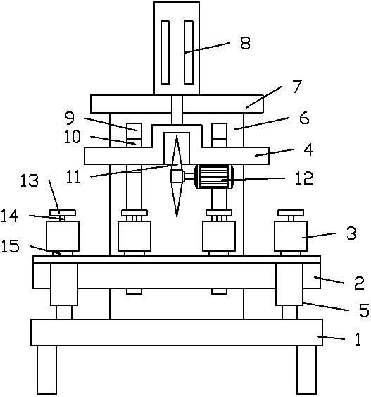 Vibration and noise reduction type cutting device for building construction pipe fitting