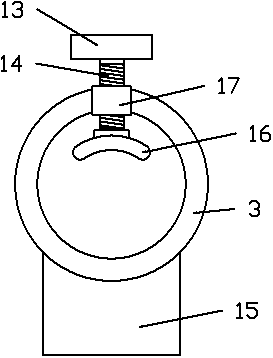 Vibration and noise reduction type cutting device for building construction pipe fitting