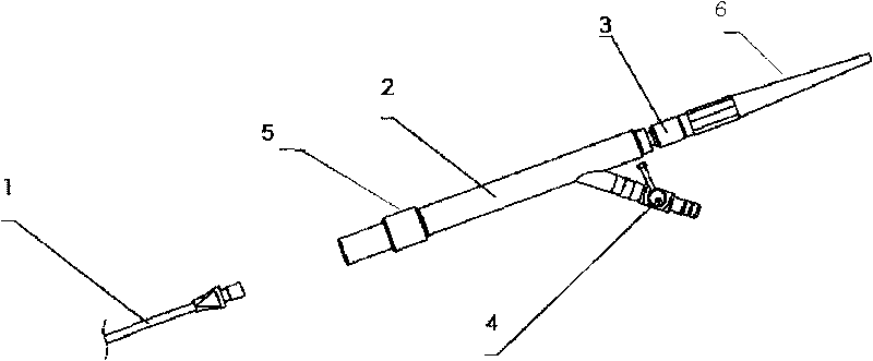 Operating handle for laser lithotripsy