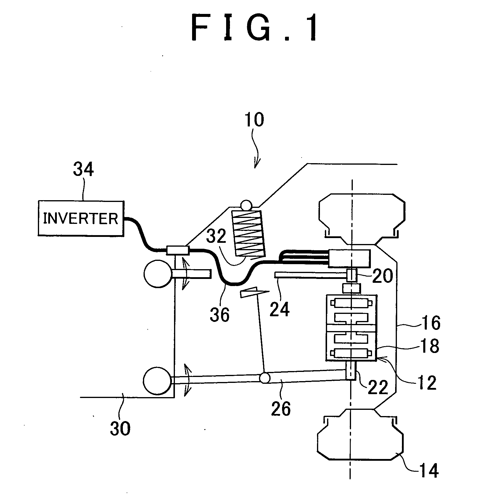 Vehicle motor driving system