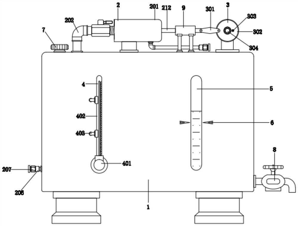 Injection molding water circulation energy-saving equipment