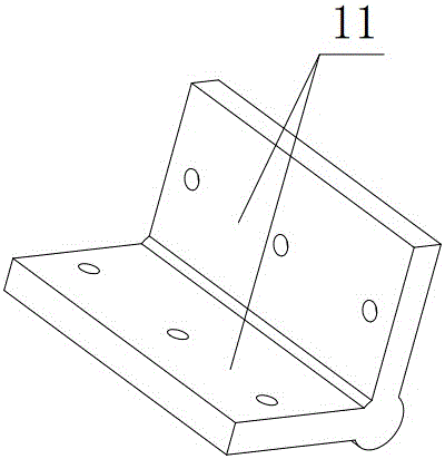 Mold repair hammering force test device and mold repair hammering force test method