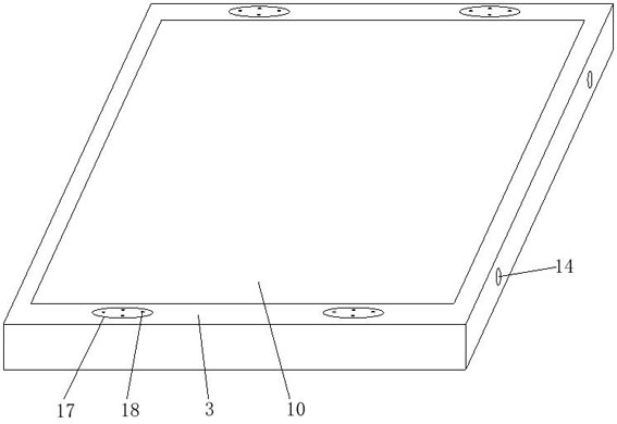 Efficient heat-preservation wood-plastic wallboard