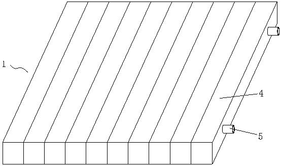 Efficient heat-preservation wood-plastic wallboard