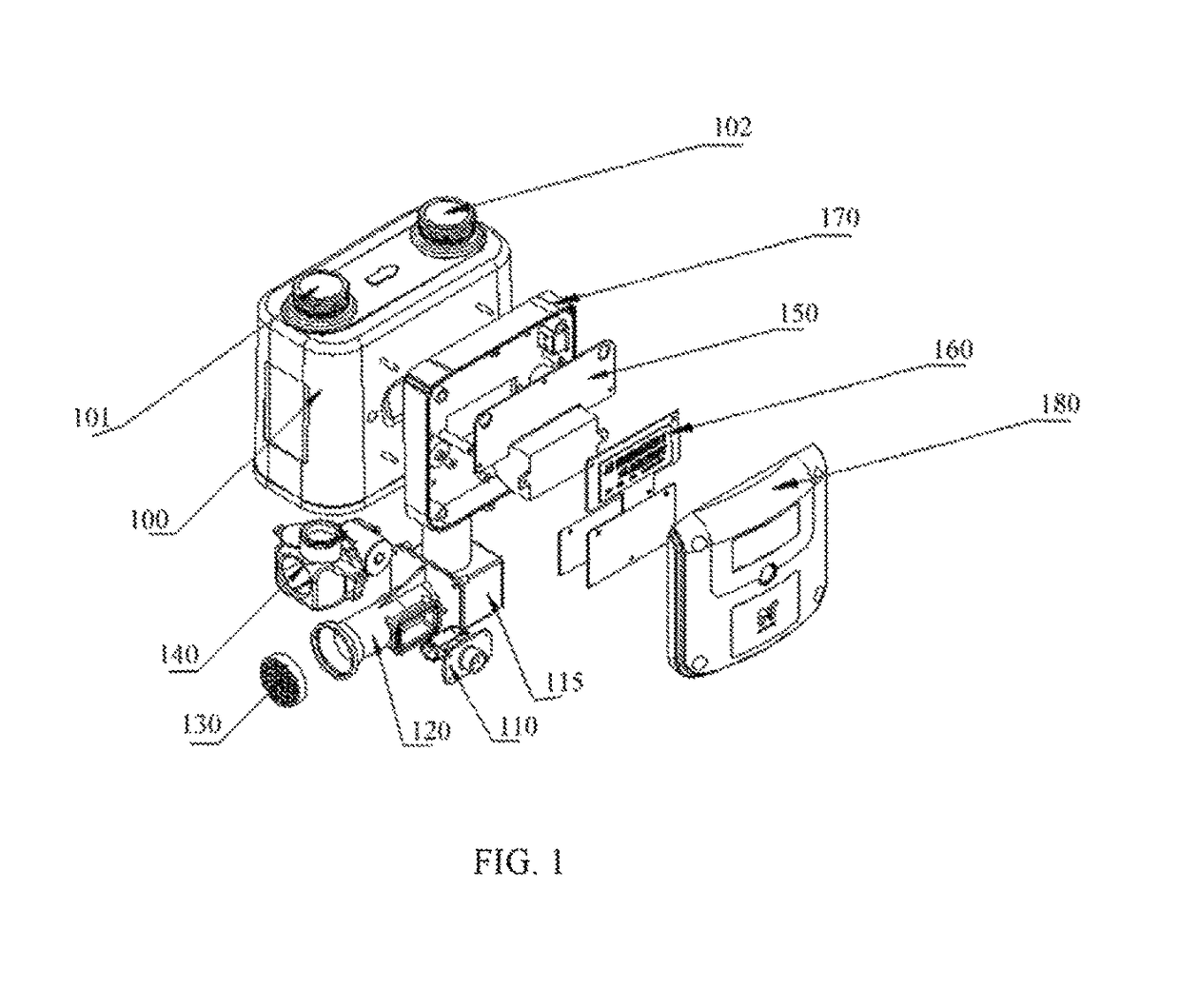 Utility mass flow gas meter