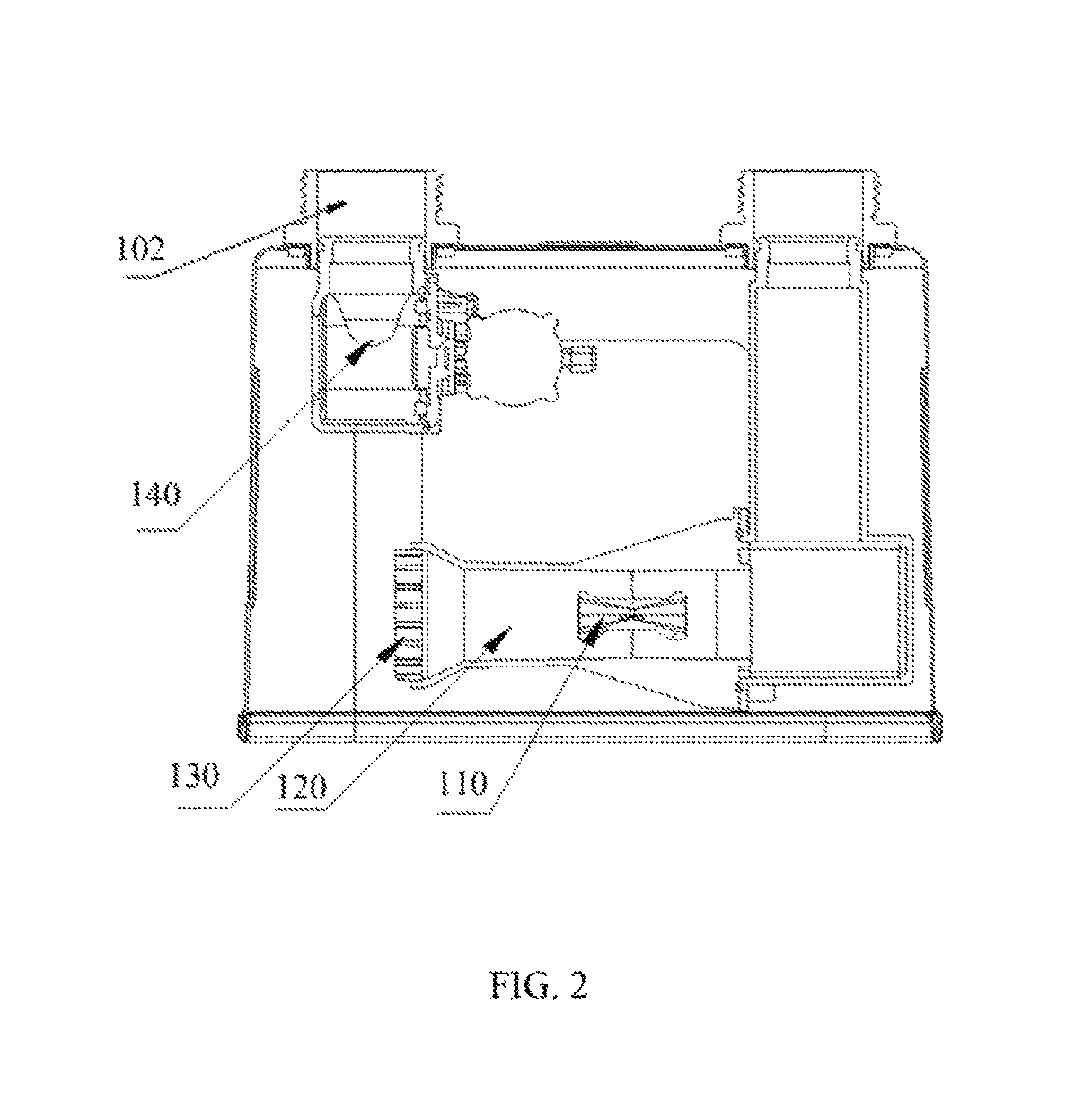 Utility mass flow gas meter