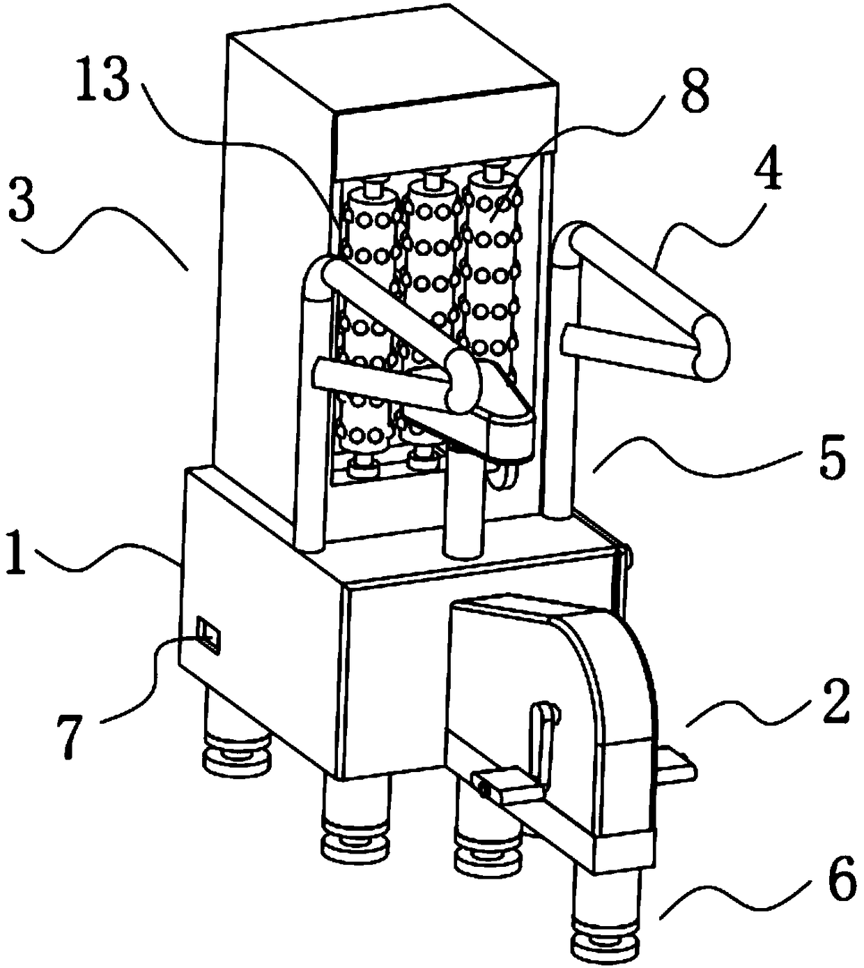 Postoperative auxiliary rehabilitation device for vascular surgery