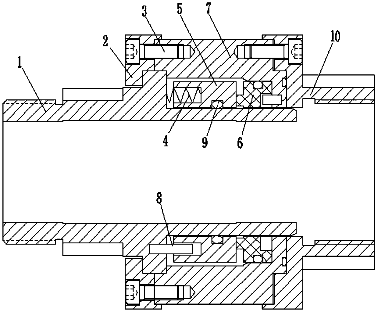 Pipeline rotating joint