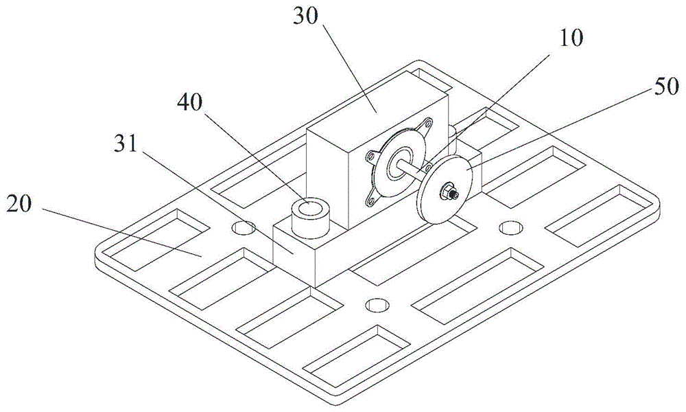 Motor detection device and detection method thereof