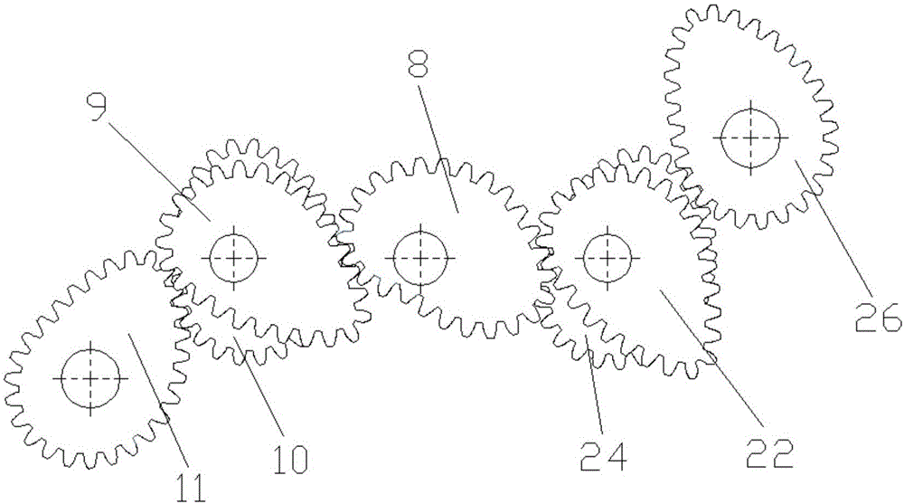 Double planet carrier type circular gear and non-circular gear planetary gear set pot seedling transplanting mechanism