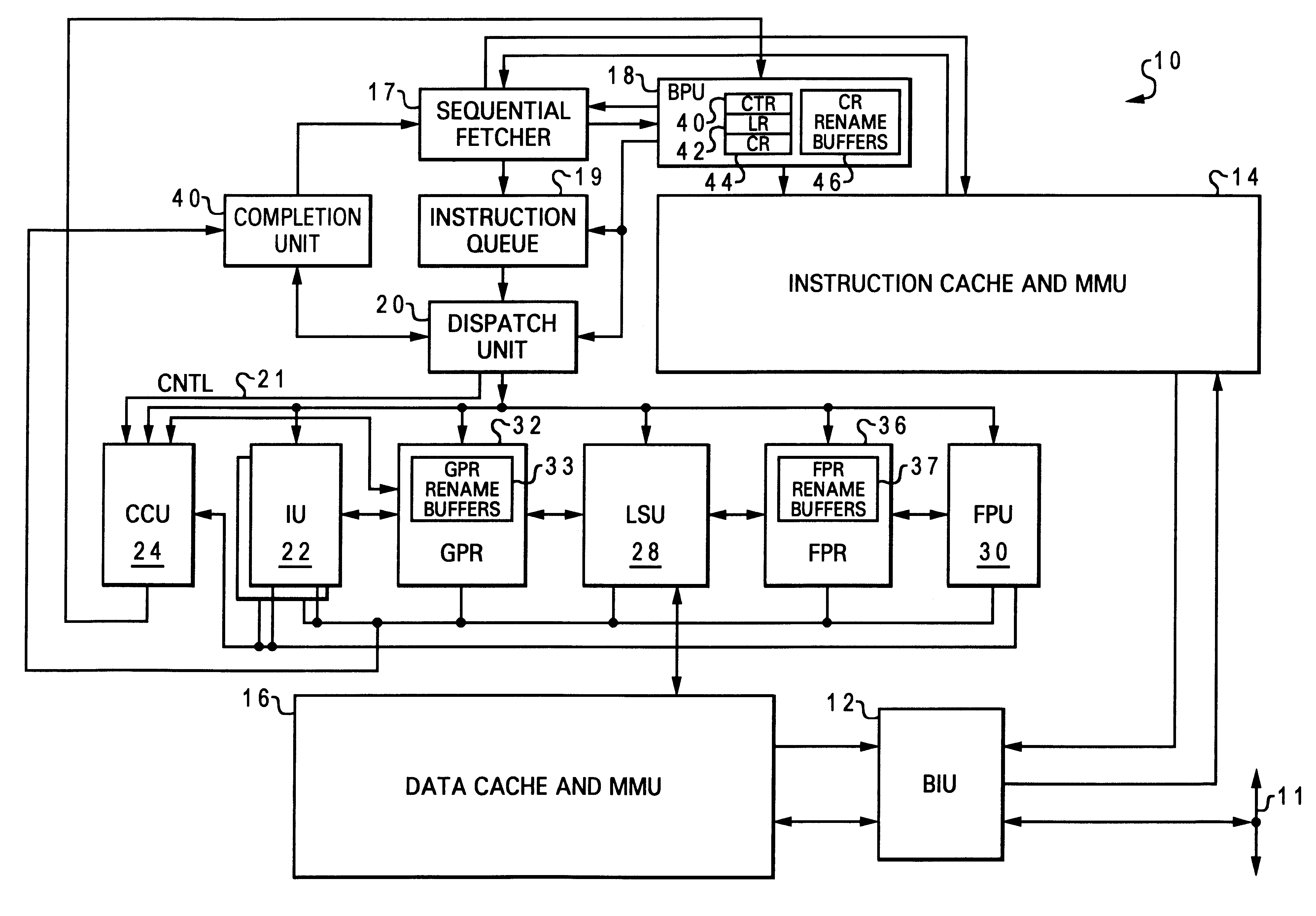 Processor and method for generating less than (LT), Greater than (GT), and equal to (EQ) condition code bits concurrent with a logical or complex operation