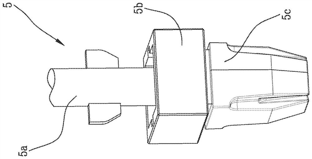 Machine and method for forming containers from blanks