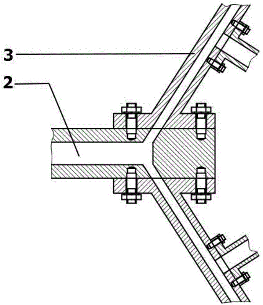 Automobile tail gas waste heat absorption device based on phase change energy storage