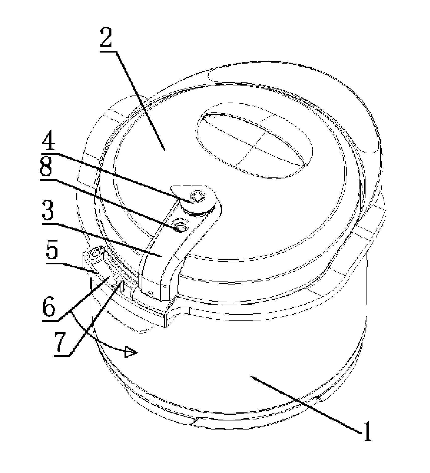 Electric pressure cooker with removable flip cover