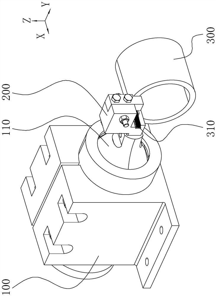 Combined cutting tool, device and method for forming array structure fins