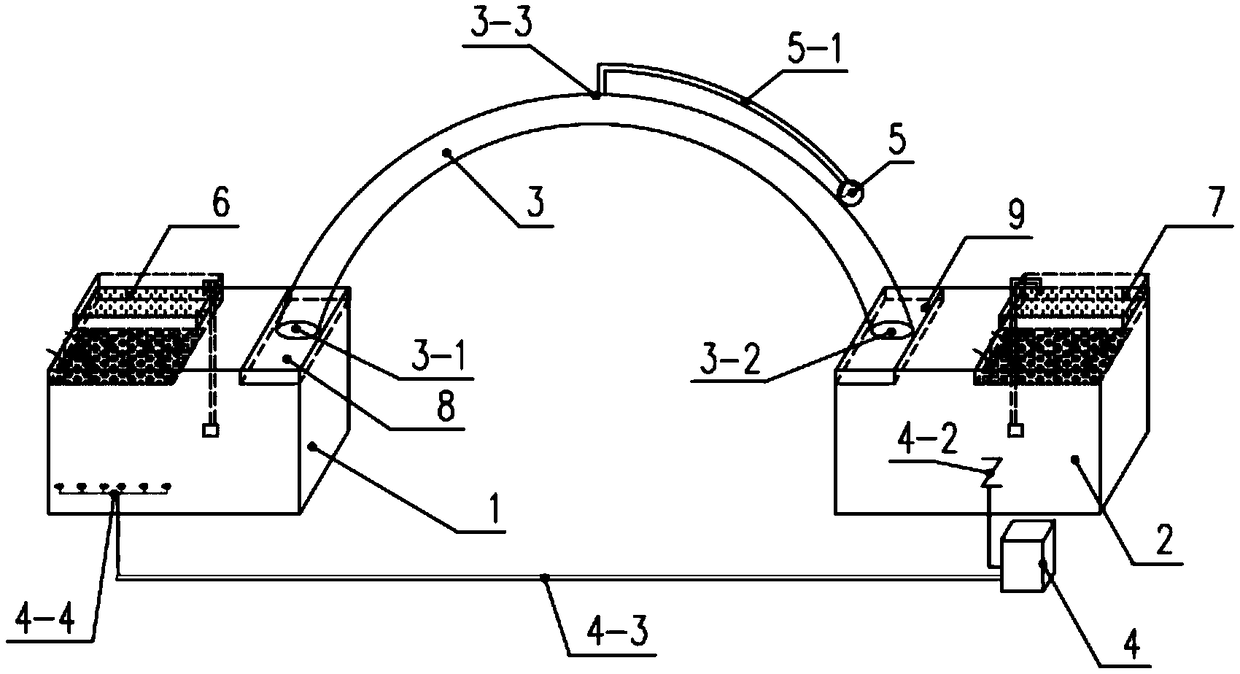 Dual-circulation negative pressure fish tank system