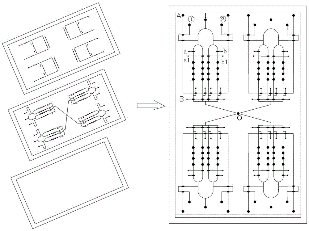 Multifunctional integrated microfluidic chip for conducting online screening of multiple types of cancer cells simultaneously