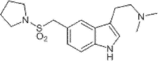 Method for preparing migraine resistant medicine Almotriptan