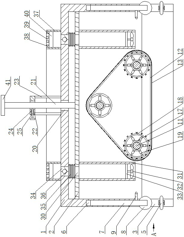 Handheld furniture plate edge end burr treatment device