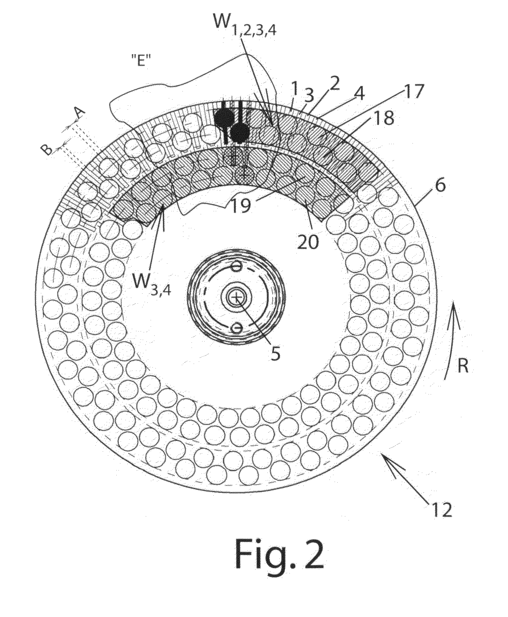 Suction roller for transporting flat material blanks