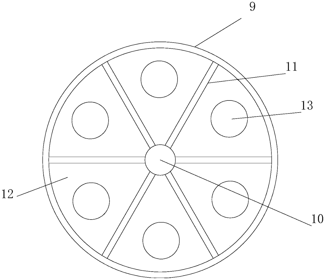 Automatic feeding device for fish pond cultivation