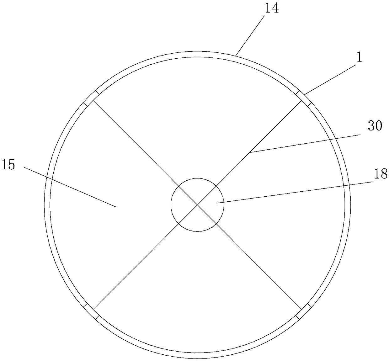 Automatic feeding device for fish pond cultivation